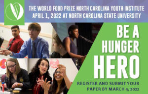 Cover photo for Be a Hunger Hero! NC Youth Institute 2022
